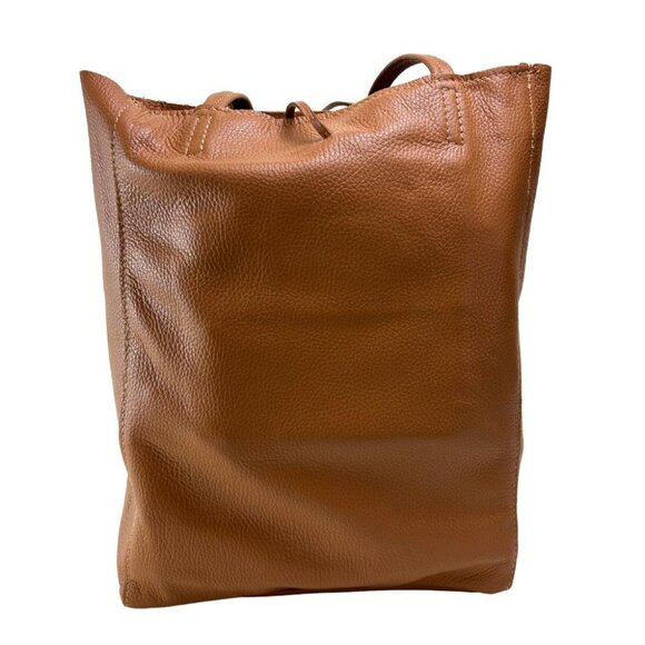 Ivan Troy Tania Brown Women's Italian Leather Outdoor Travel & Shoulder Bag - Picture 3 of 14